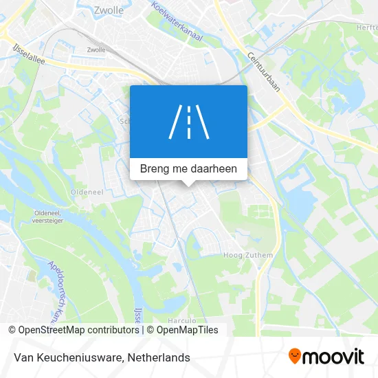 Van Keucheniusware kaart