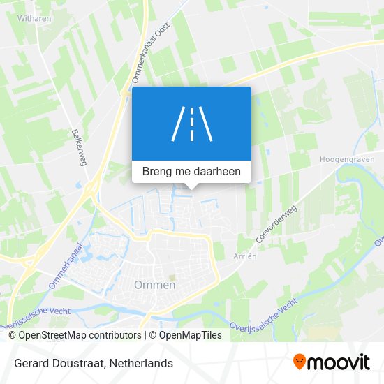 Gerard Doustraat kaart