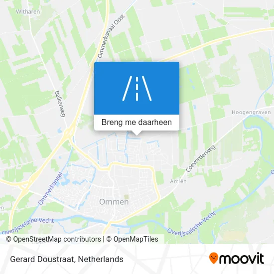 Gerard Doustraat kaart