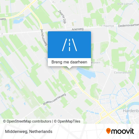 Middenweg kaart