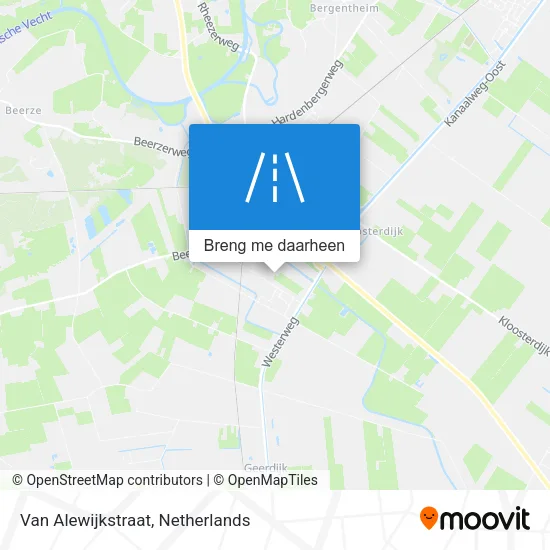 Van Alewijkstraat kaart