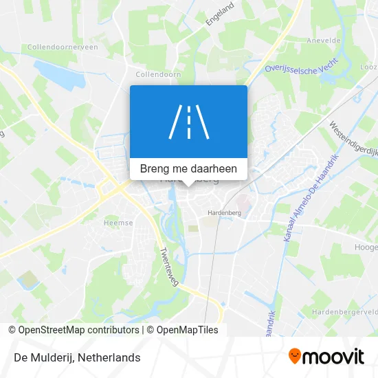De Mulderij kaart