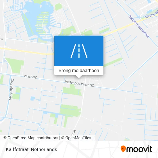 Kalffstraat kaart