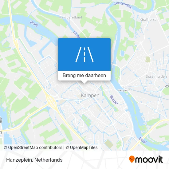 Hanzeplein kaart