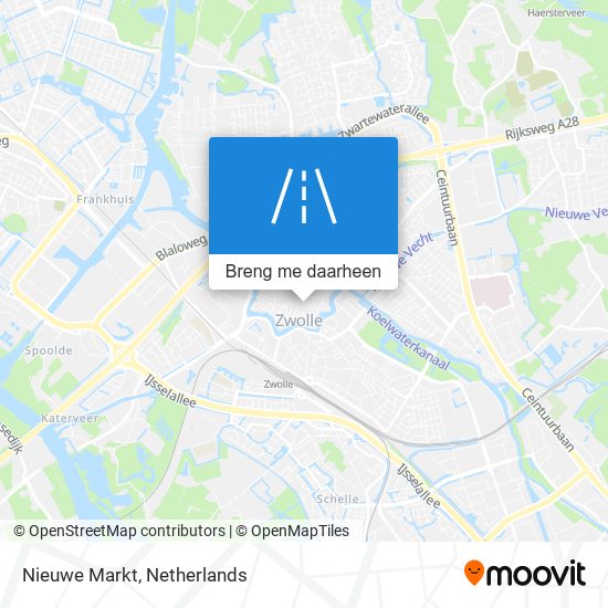 Nieuwe Markt kaart