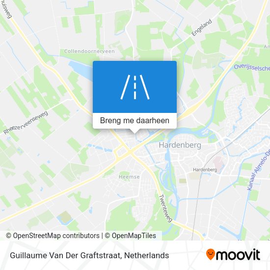 Guillaume Van Der Graftstraat kaart