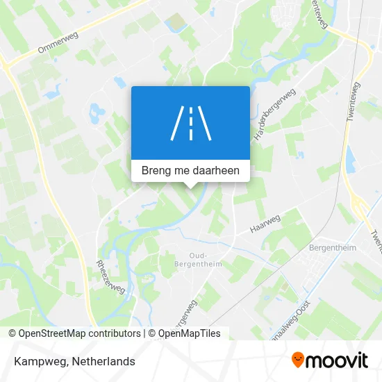 Kampweg kaart