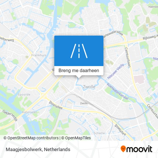 Maagjesbolwerk kaart