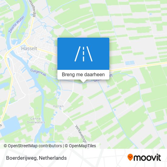 Boerderijweg kaart