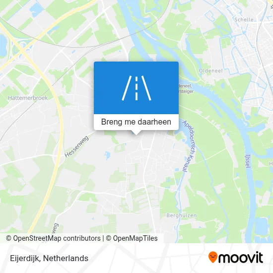 Eijerdijk kaart