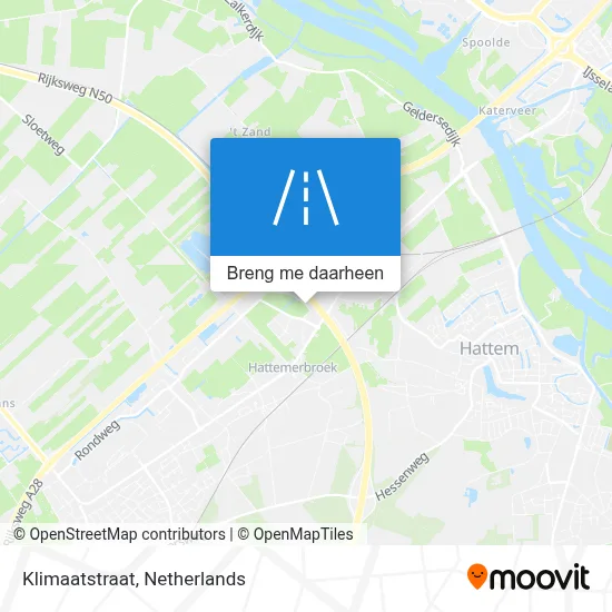 Klimaatstraat kaart