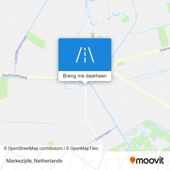 Markezijde kaart