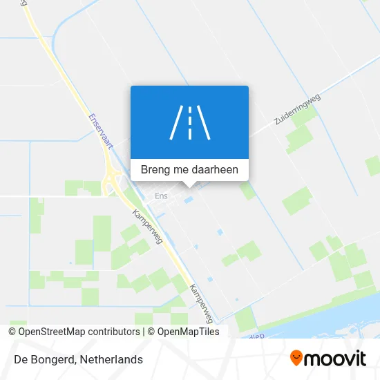 De Bongerd kaart
