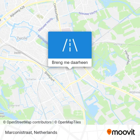 Marconistraat kaart