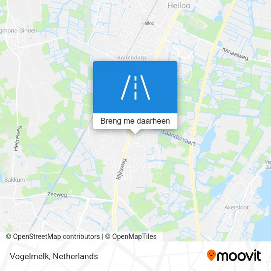 Vogelmelk kaart