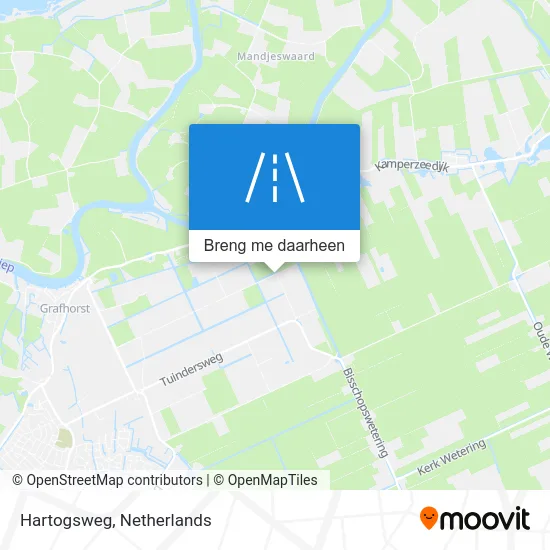 Hartogsweg kaart