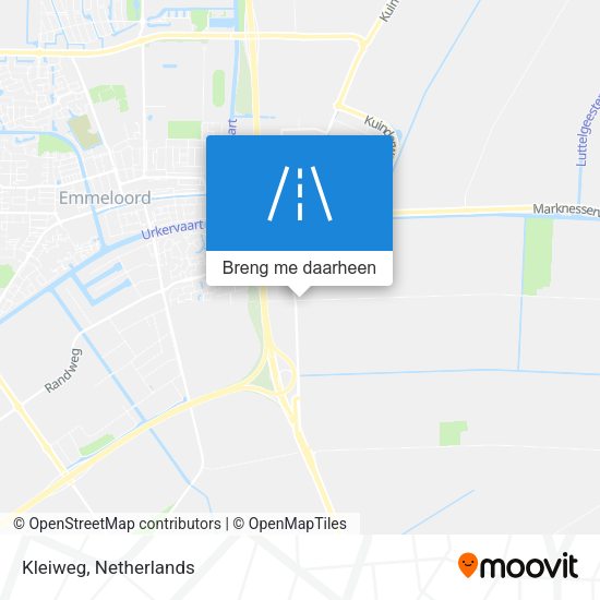 Kleiweg kaart