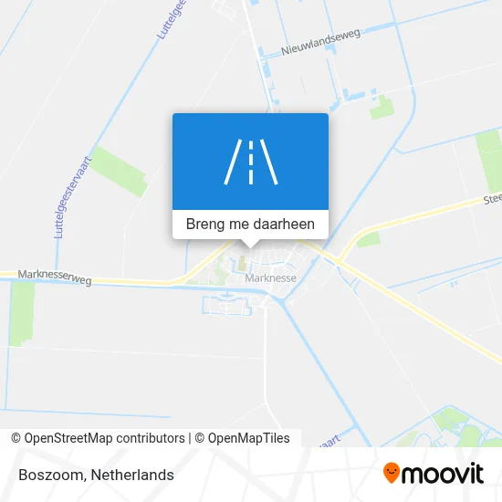 Boszoom kaart
