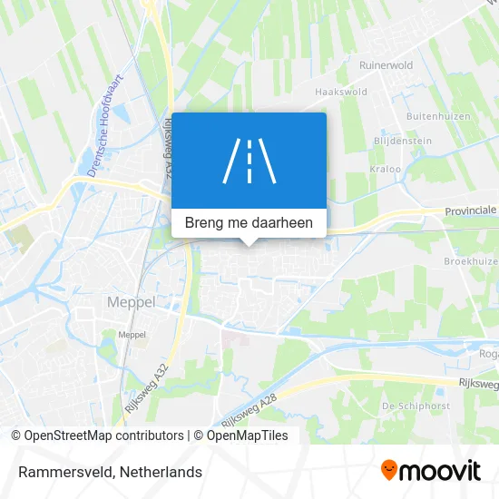 Rammersveld kaart