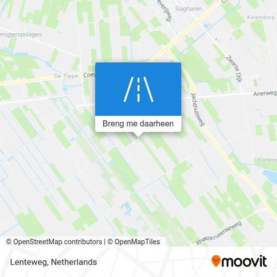 Lenteweg kaart