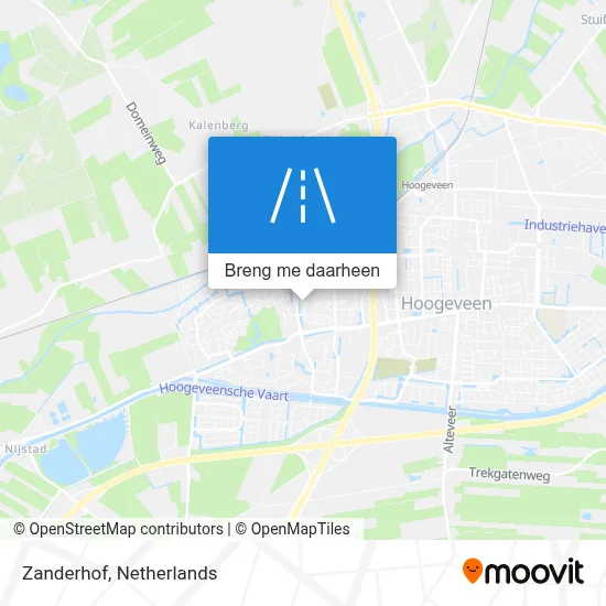 Zanderhof kaart
