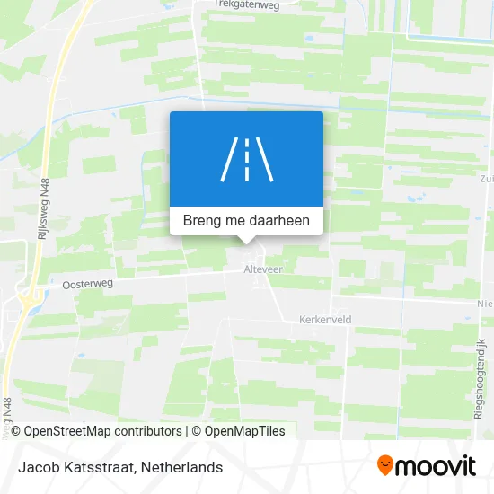 Jacob Katsstraat kaart