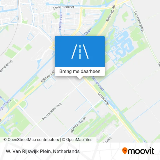 W. Van Rijswijk Plein kaart