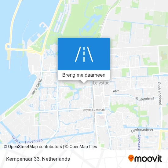 Kempenaar 33 kaart