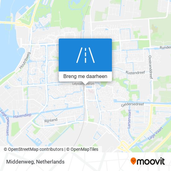 Middenweg kaart