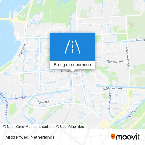 Middenweg kaart