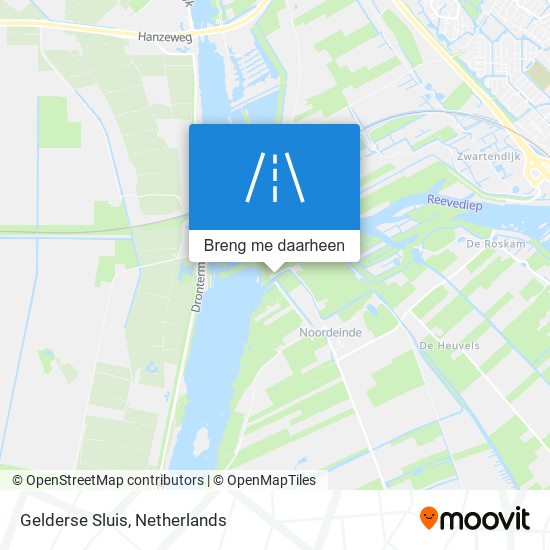 Gelderse Sluis kaart