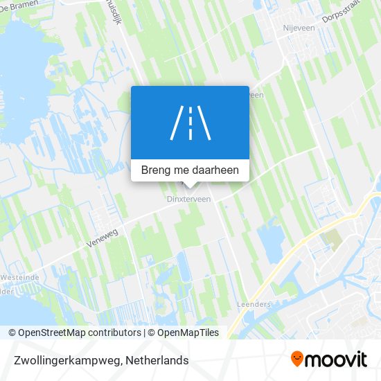 Zwollingerkampweg kaart