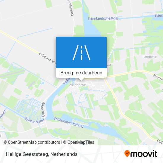 Heilige Geeststeeg kaart
