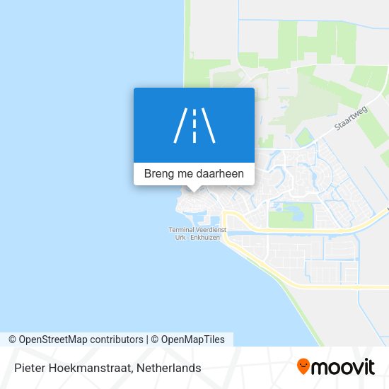 Pieter Hoekmanstraat kaart
