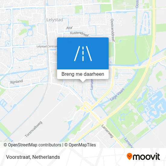 Voorstraat kaart