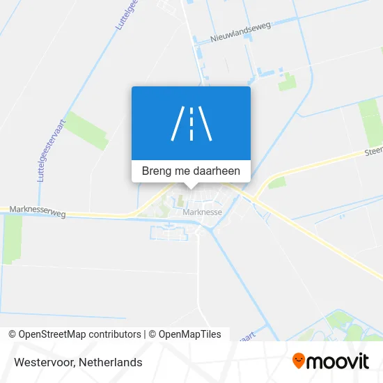 Westervoor kaart