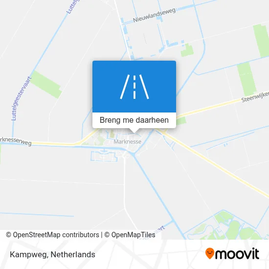 Kampweg kaart