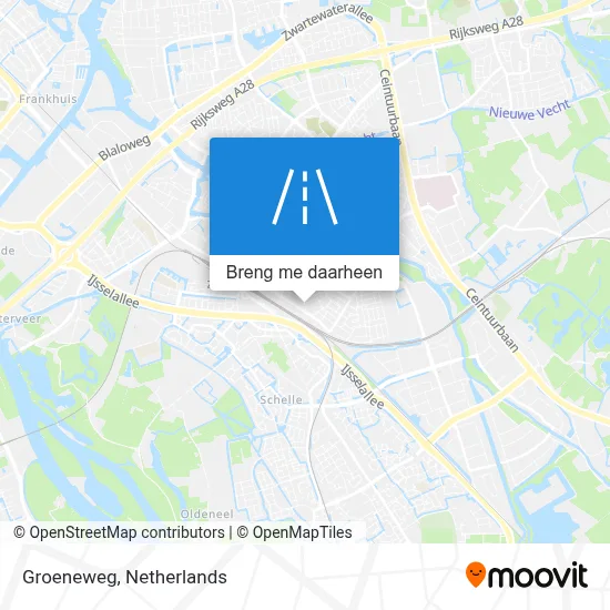 Groeneweg kaart
