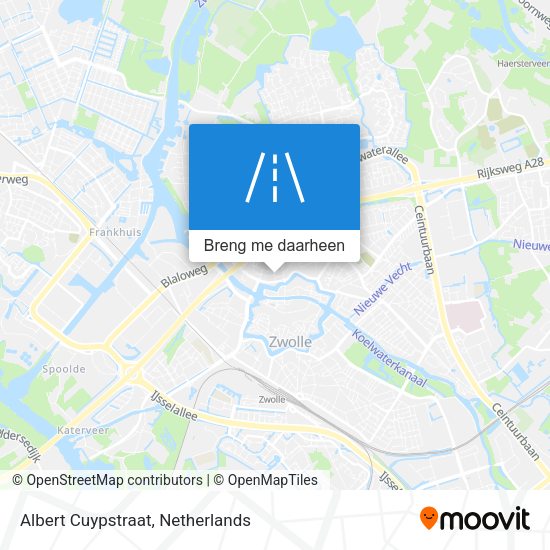 Albert Cuypstraat kaart