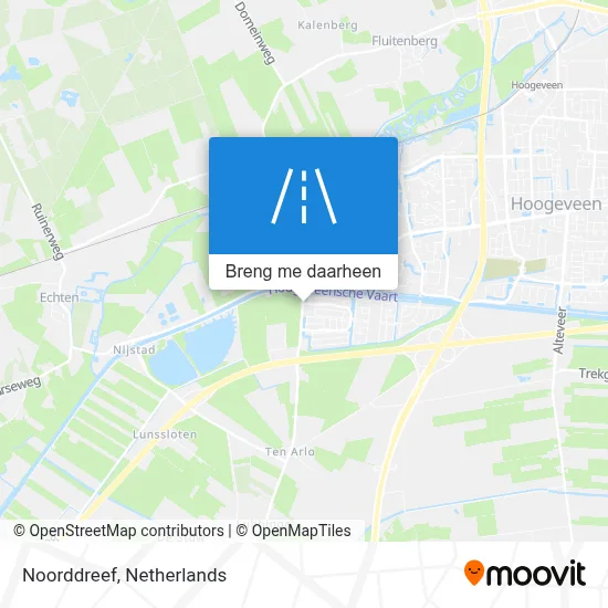 Noorddreef kaart