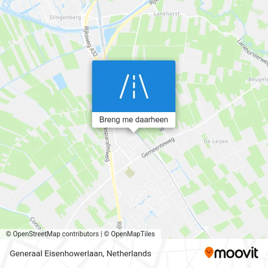 Generaal Eisenhowerlaan kaart