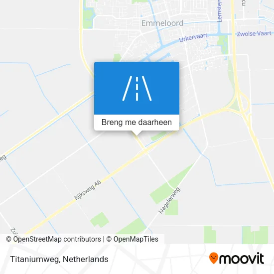 Titaniumweg kaart