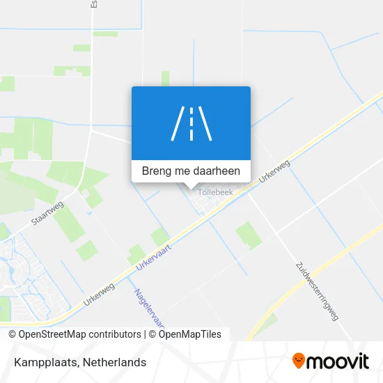 Kampplaats kaart