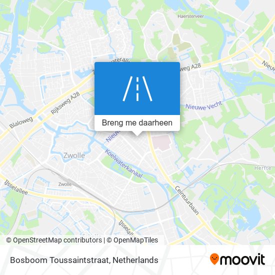 Bosboom Toussaintstraat kaart