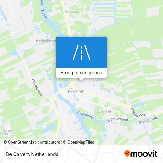 De Calvert kaart