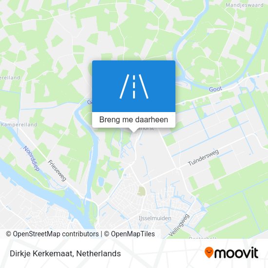 Dirkje Kerkemaat kaart