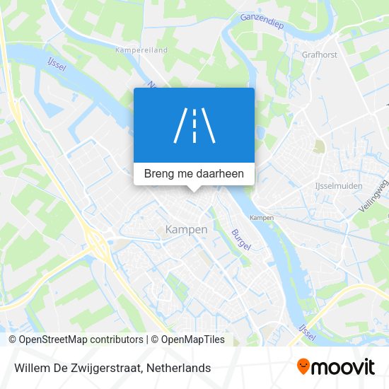 Willem De Zwijgerstraat kaart