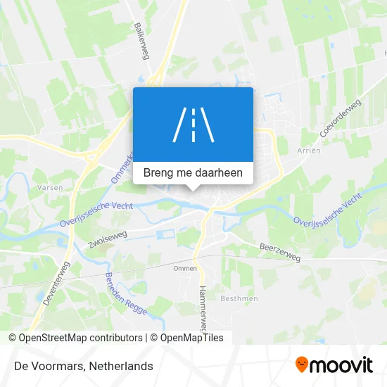 De Voormars kaart