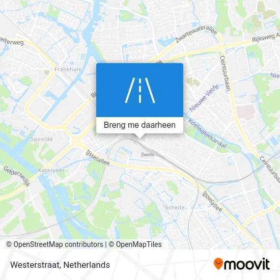 Westerstraat kaart