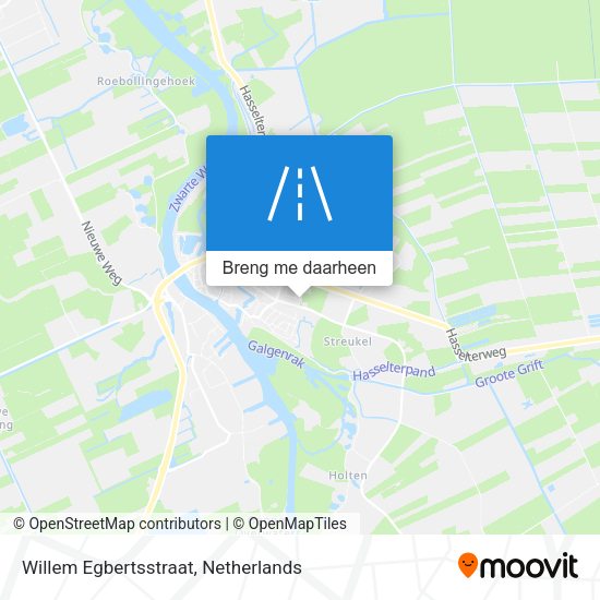 Willem Egbertsstraat kaart